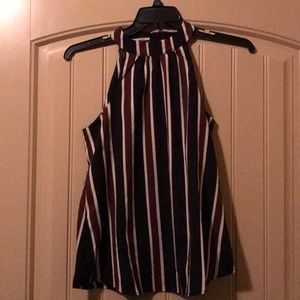 Gilli High Neck Sleeveless Top size Small